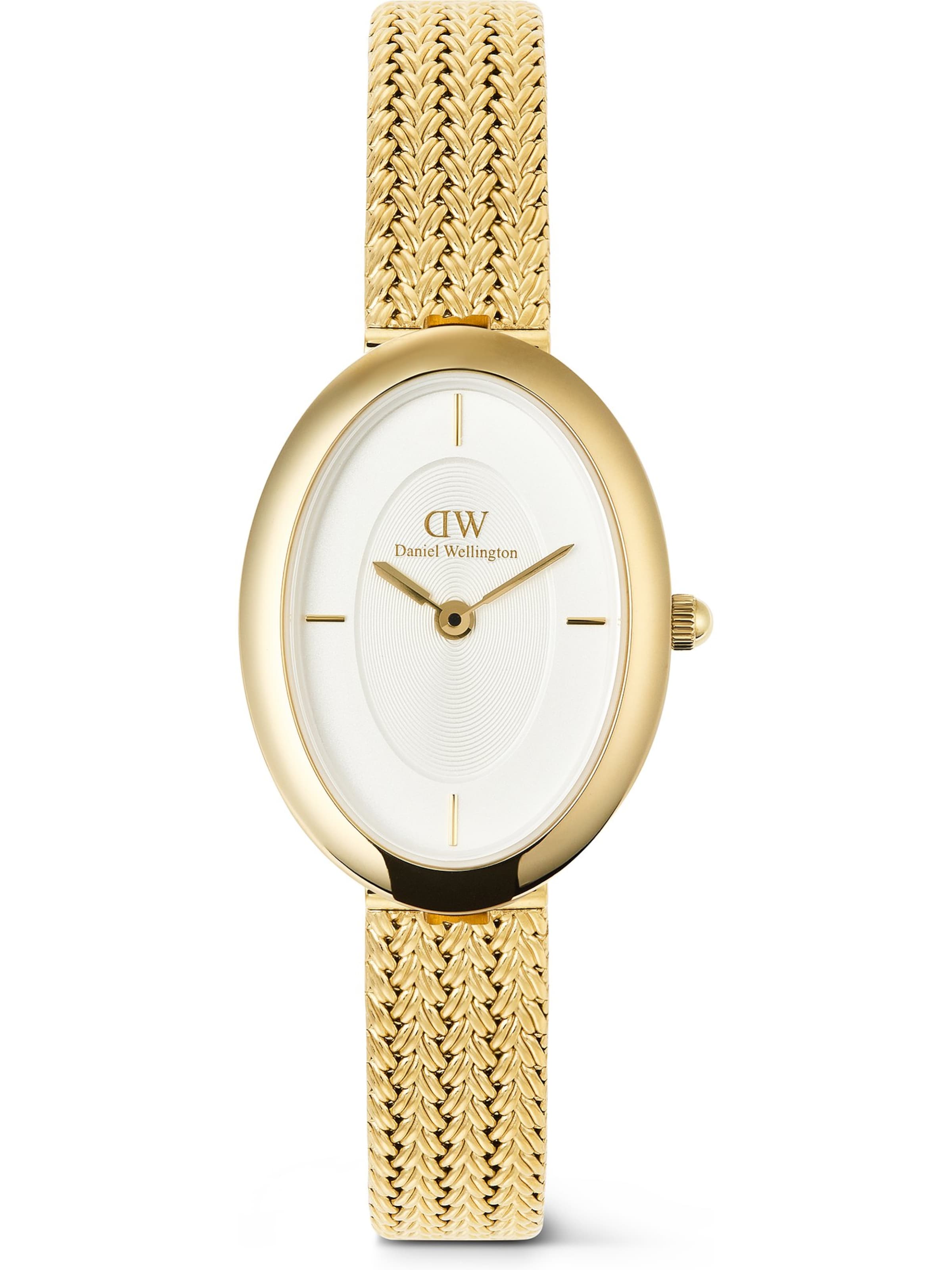Daniel Wellington Analoguhr in Gold: Vorderseite