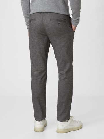 REDPOINT Slimfit Chinohose in Grau