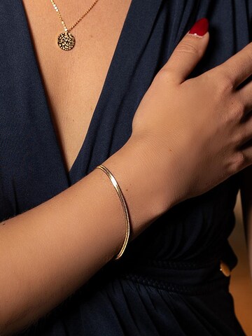 Bracelet 'Flat Chain' Chic by Lirette en or