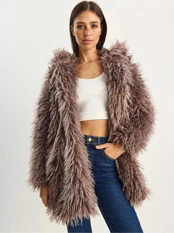 Bianco Lucci Wintermantel in Bruin