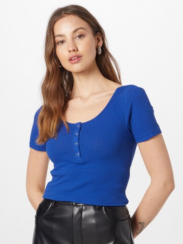PIECES Shirt 'Kitte' in Blue: front