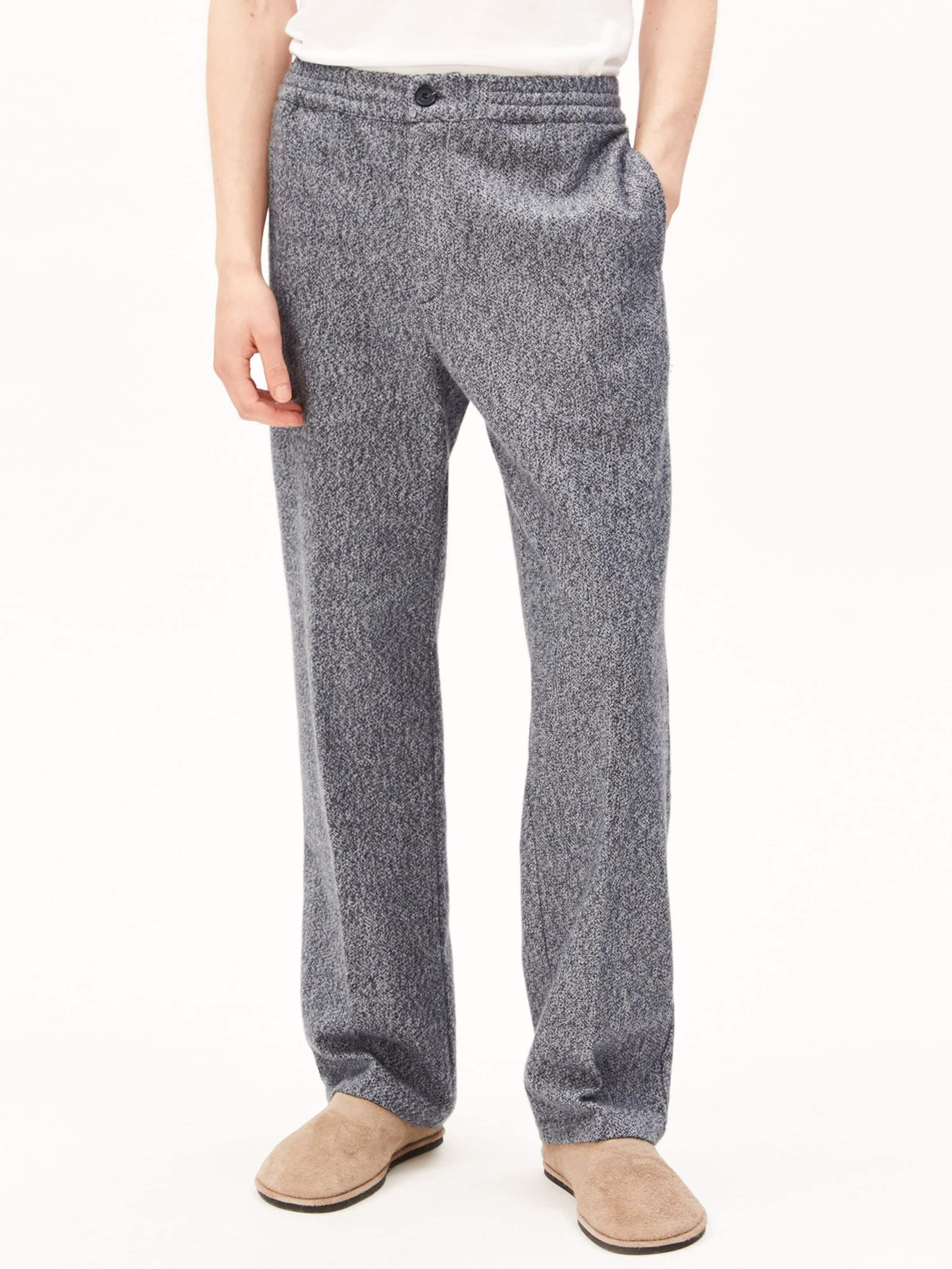 ARMEDANGELS Regular Pants in Grey: front