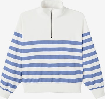 NAME IT Sweatshirt i vit: framsida