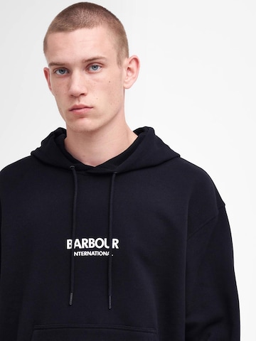 Barbour International Sweatshirt 'Simons' in Zwart