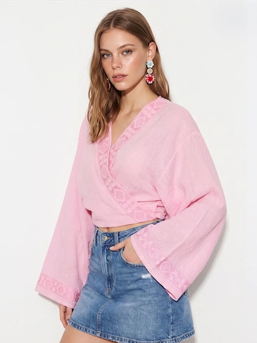 Camicia da donna 'Blusen' di Bianco Lucci in rosa