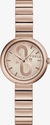 FURLA Analoguhr 'Furla cosy' in Gold