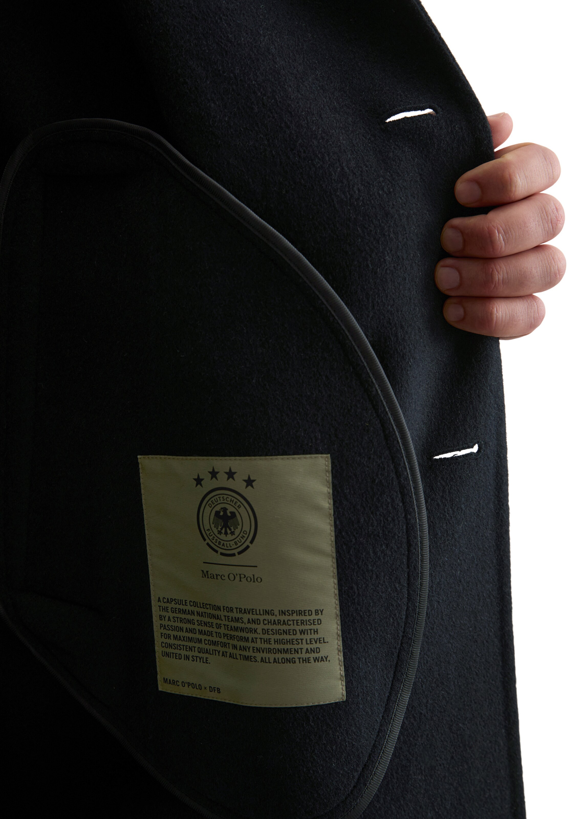 Marc O'Polo Winterjas in Blauw