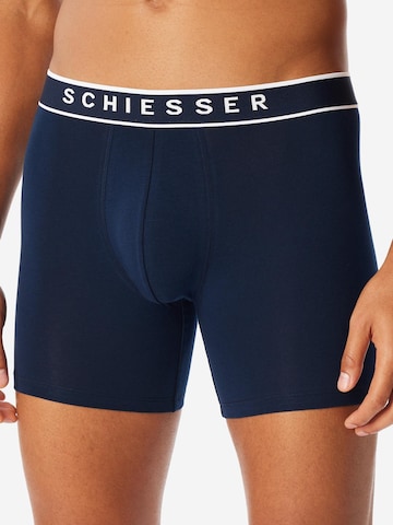 SCHIESSER Boxer shorts '95/5 Multipacks' in Blue