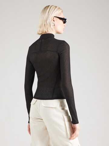 WEEKDAY Tričko - Čierna