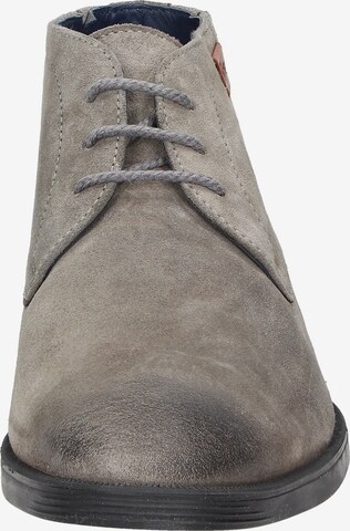 SIOUX Lace-Up Boots 'Foriolo' in Grey