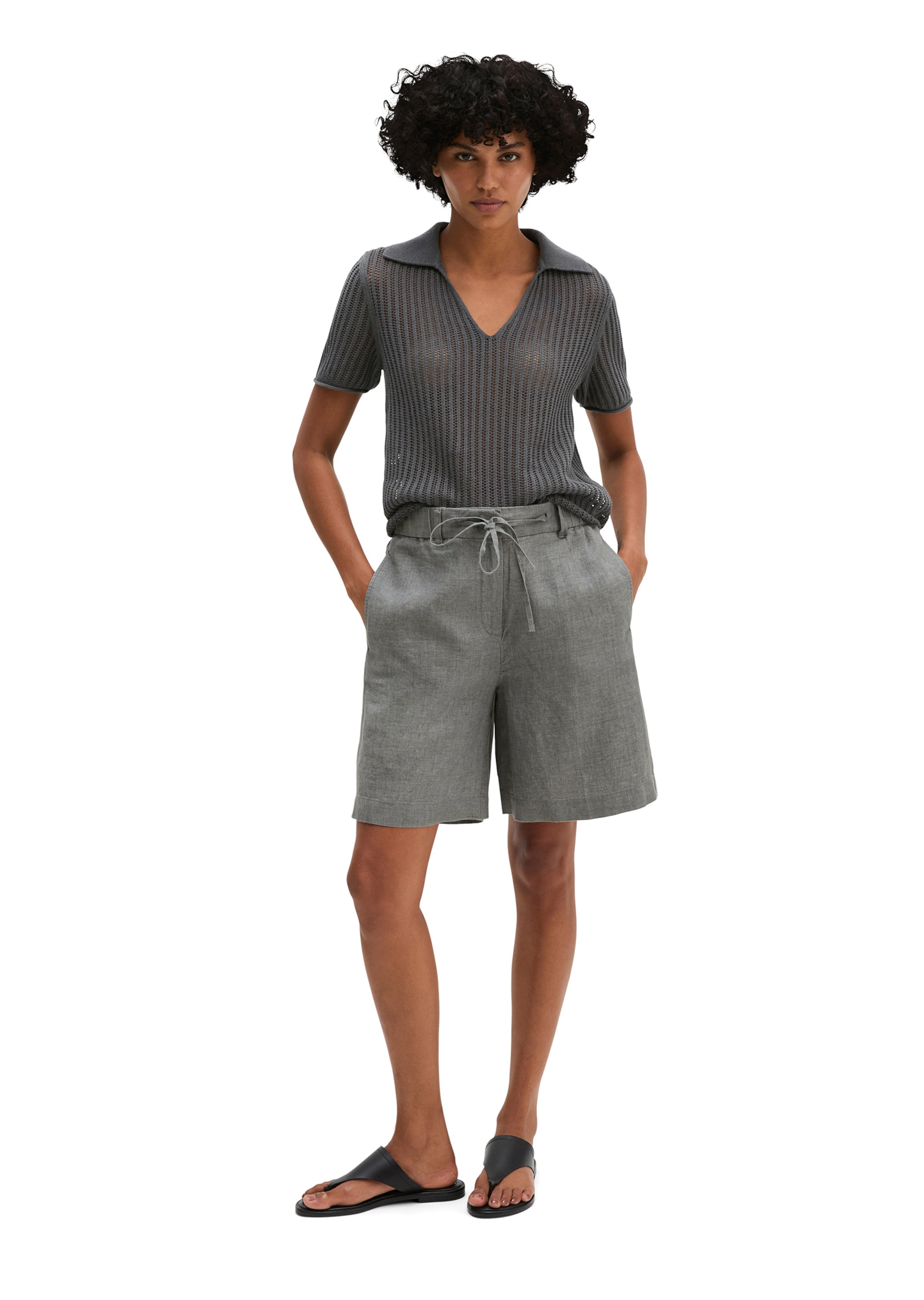Marc O'Polo Regular Shorts in Grau