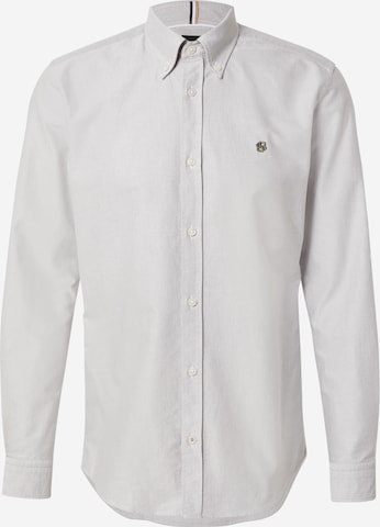 Coupe slim Chemise 'ROAN' BOSS en vert : devant