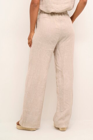 Cream Loosefit Hose 'Bellis' in Beige