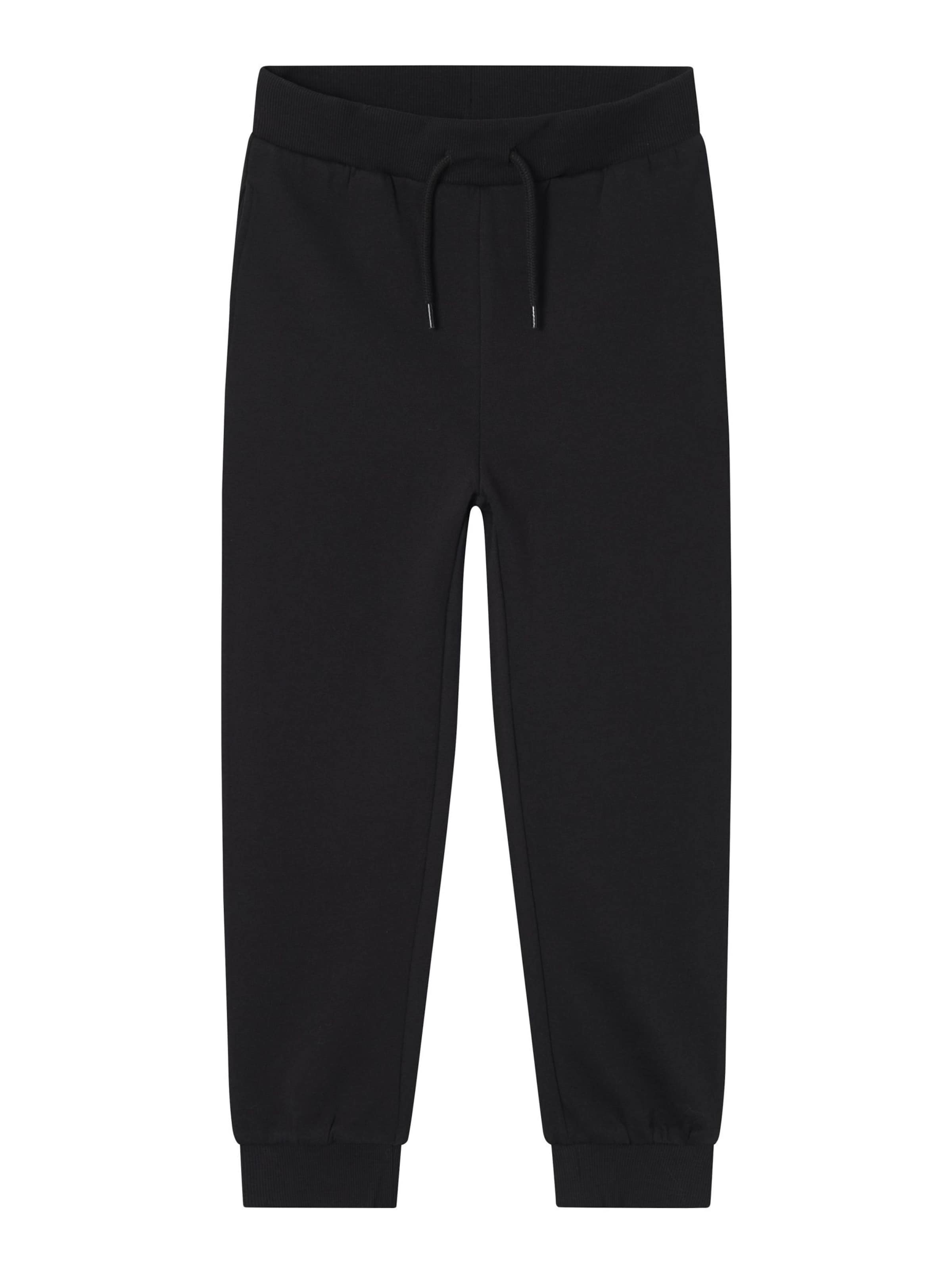 NAME IT Zúžený Kalhoty 'VIAN' – černá: přední strana