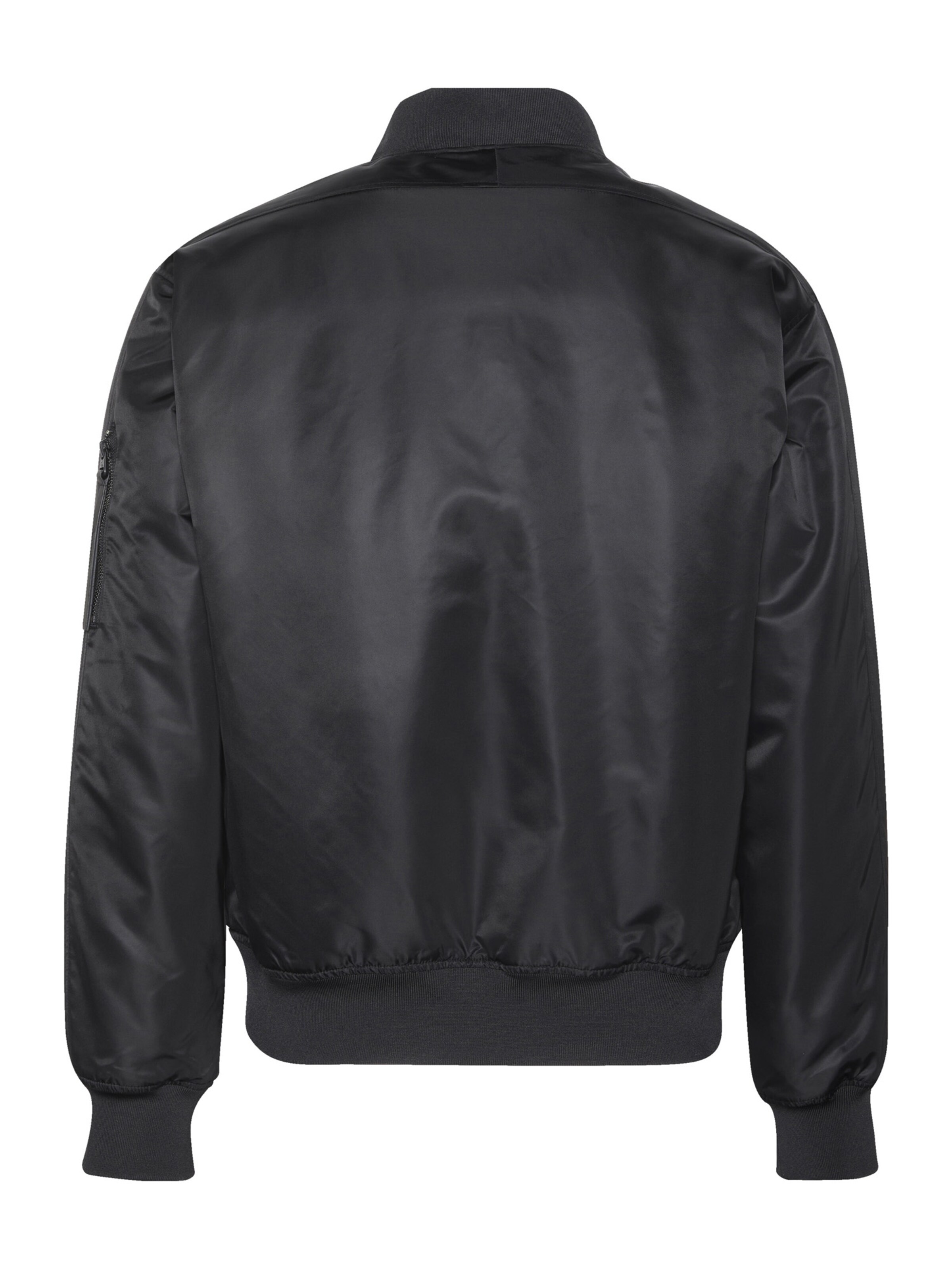 juoda Calvin Klein Jeans Demisezoninė striukė