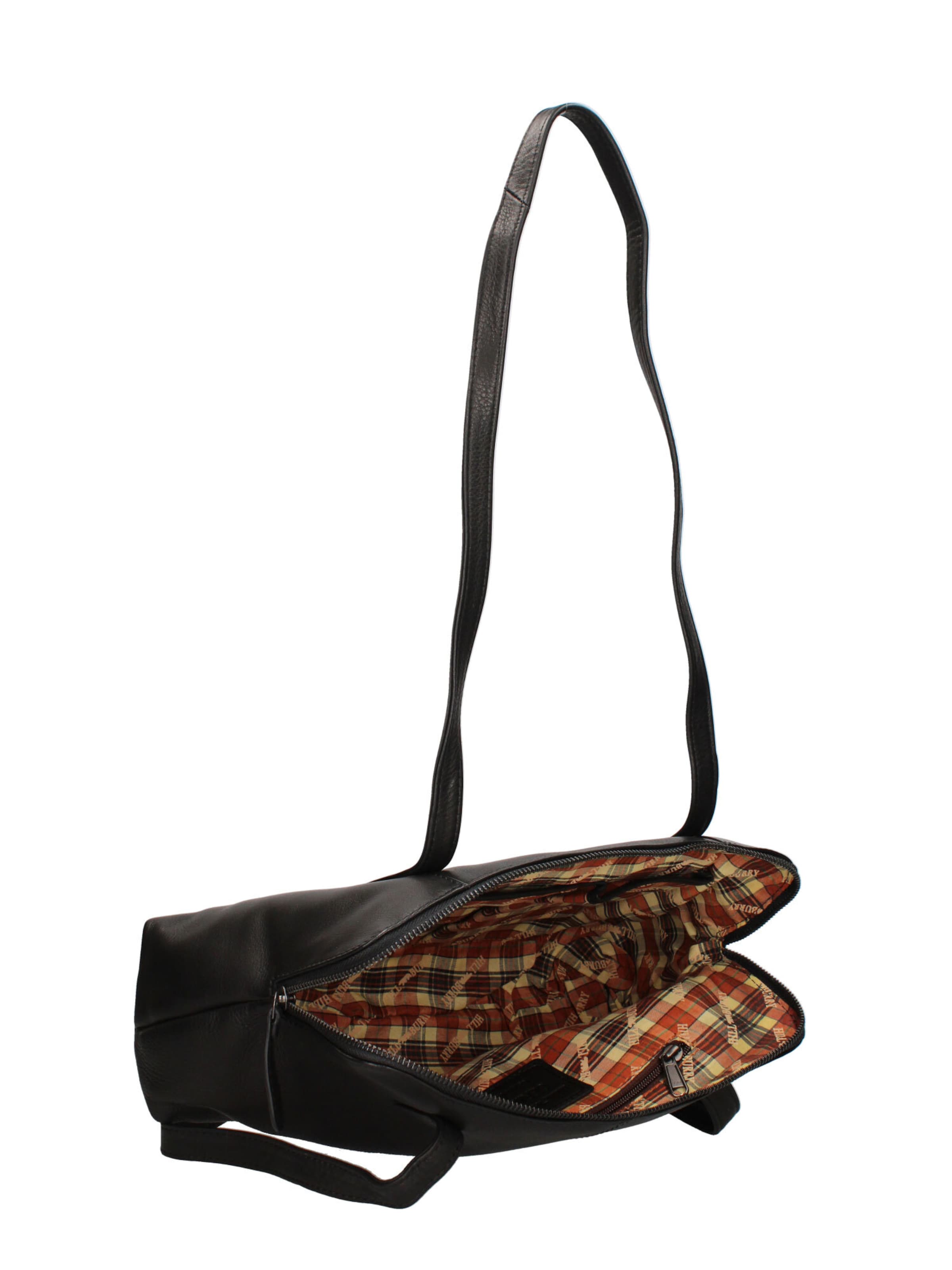 HILL BURRY Schoudertas in Zwart