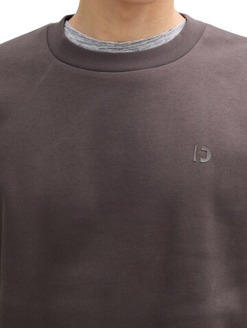 TOM TAILOR DENIM Sweatshirt in Bruin
