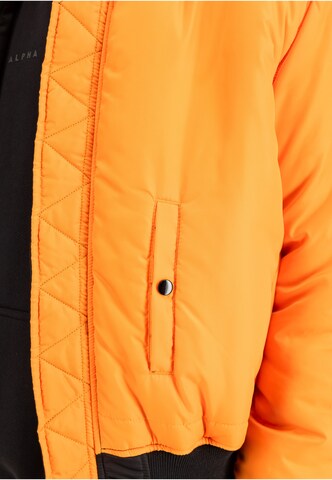 ALPHA INDUSTRIES Φθινοπωρινό και ανοιξιάτικο μπουφάν 'MA-1 Heritage' σε μαύρο