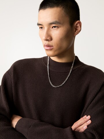 Pull&Bear Pulover | rjava barva