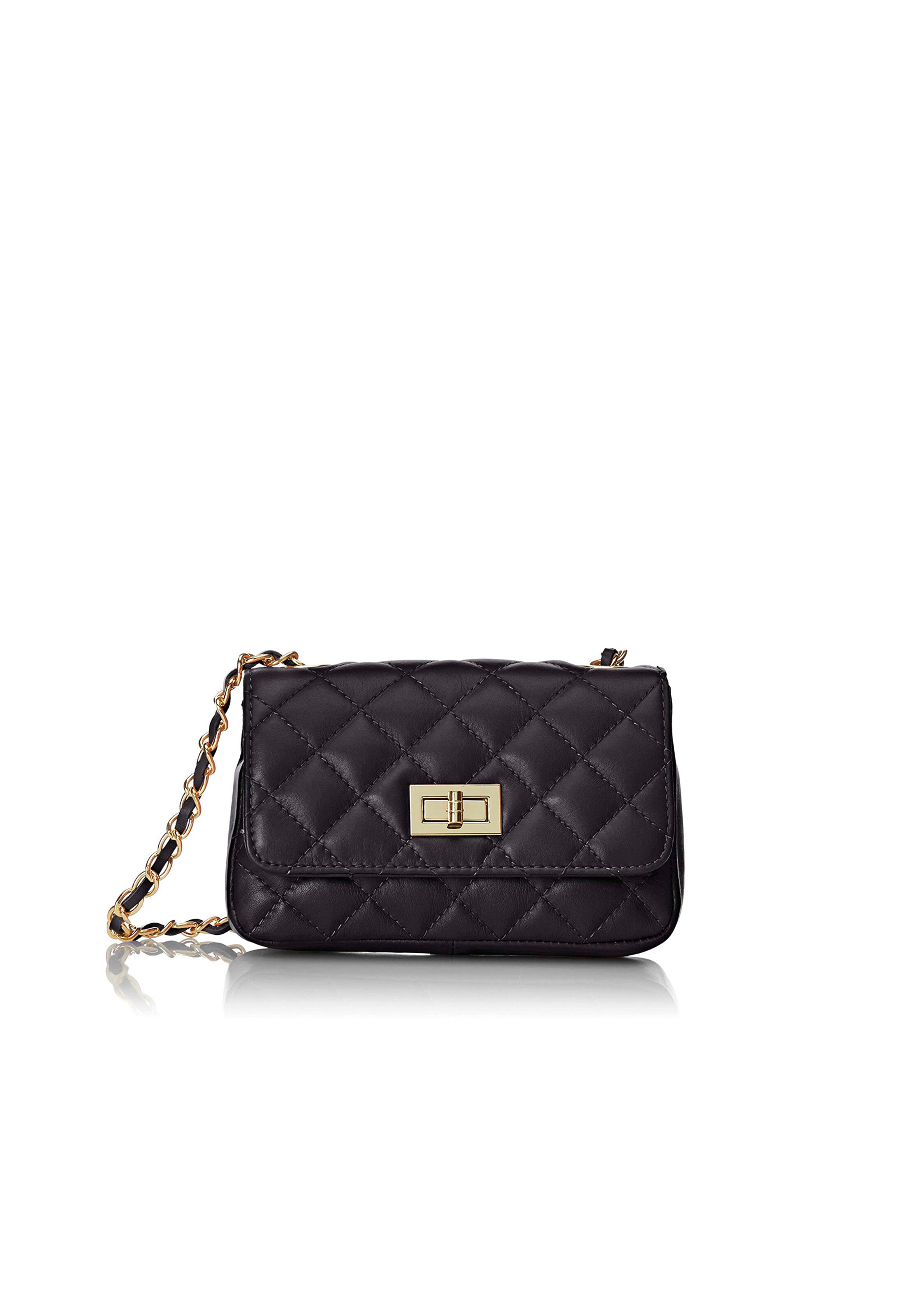 CHICCA BORSE Schoudertas in Zwart: voorkant