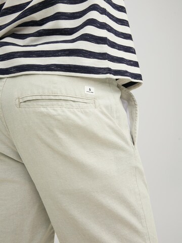 JACK & JONES - Regular Calças chino 'Dave' em cinzento