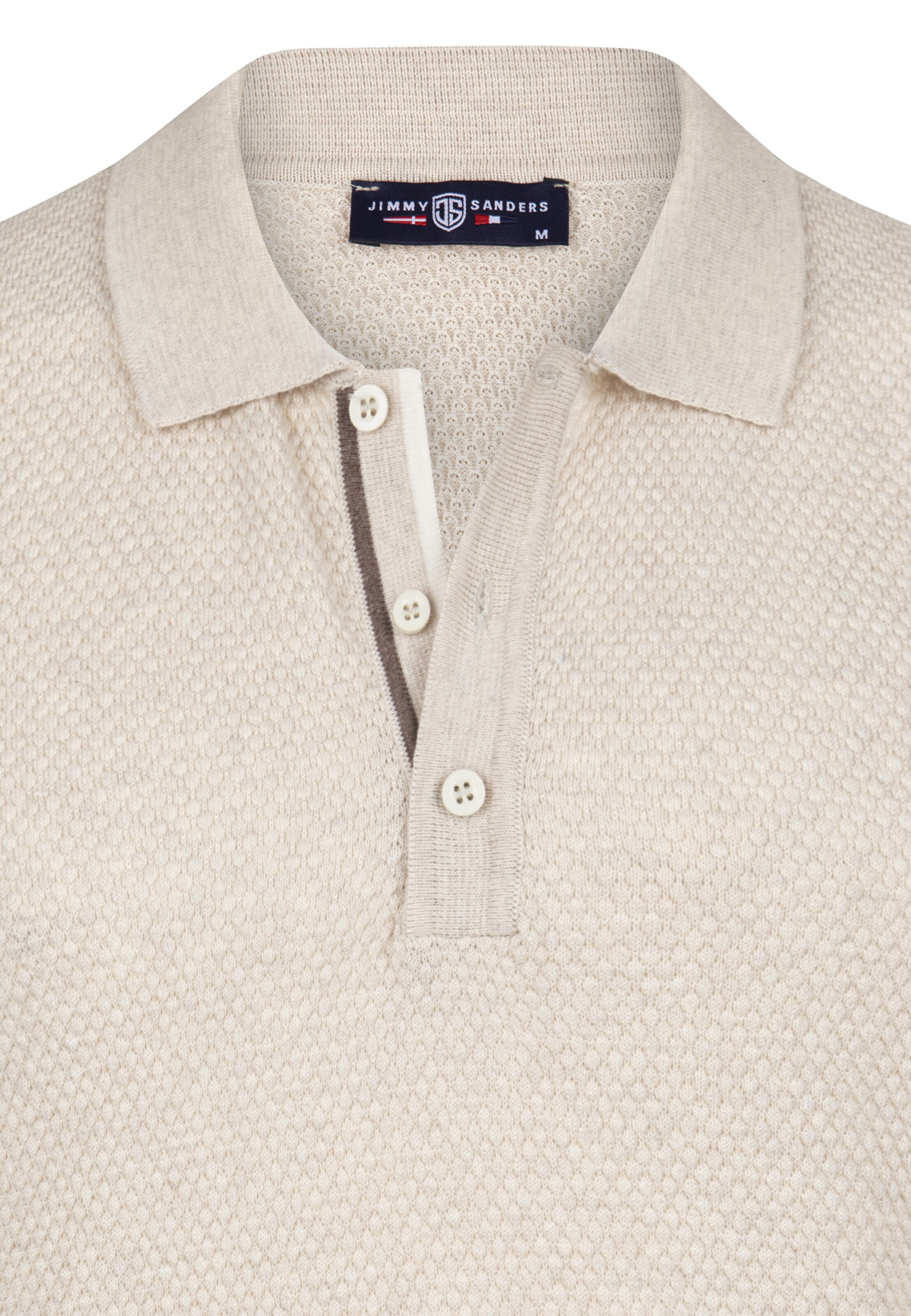 Jimmy Sanders Poloshirt in Beige