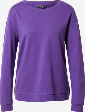 COMMA Sweatshirt in Purple: front