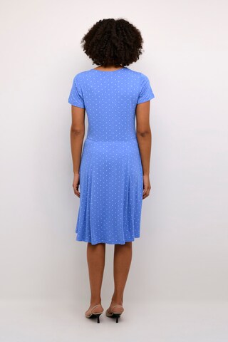 Kaffe Kleid in Blau