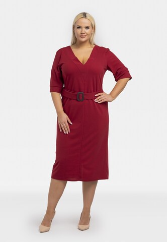 Robe ' SAMANTA ' Karko en rouge