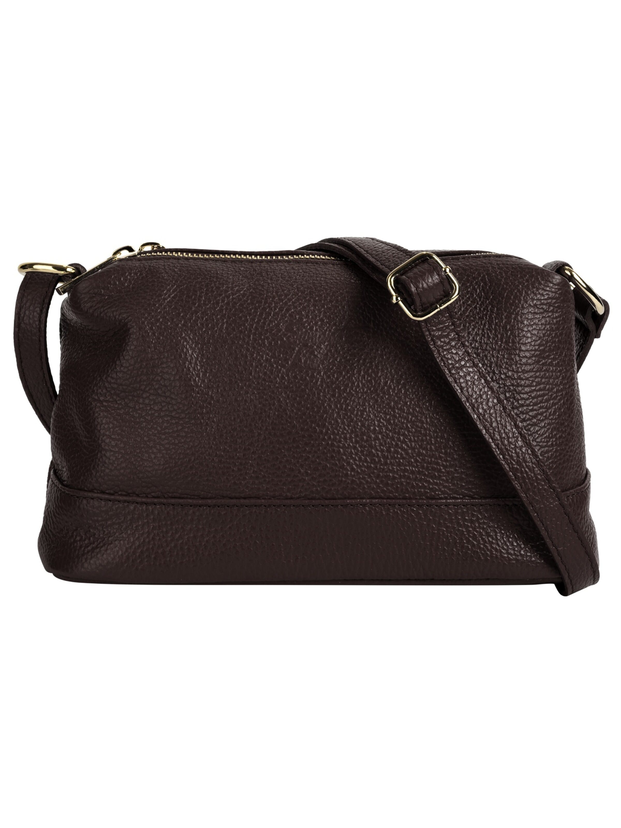 Samantha Look - Bolso de hombro 'SOLAPINA' en marrón: frente
