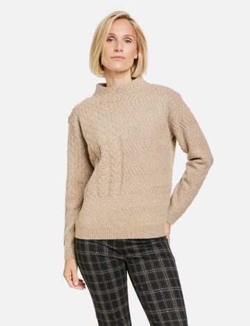 GERRY WEBER - Pullover em bege: frente