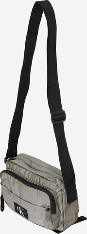 Calvin Klein Jeans Crossbody bag in Grey: front