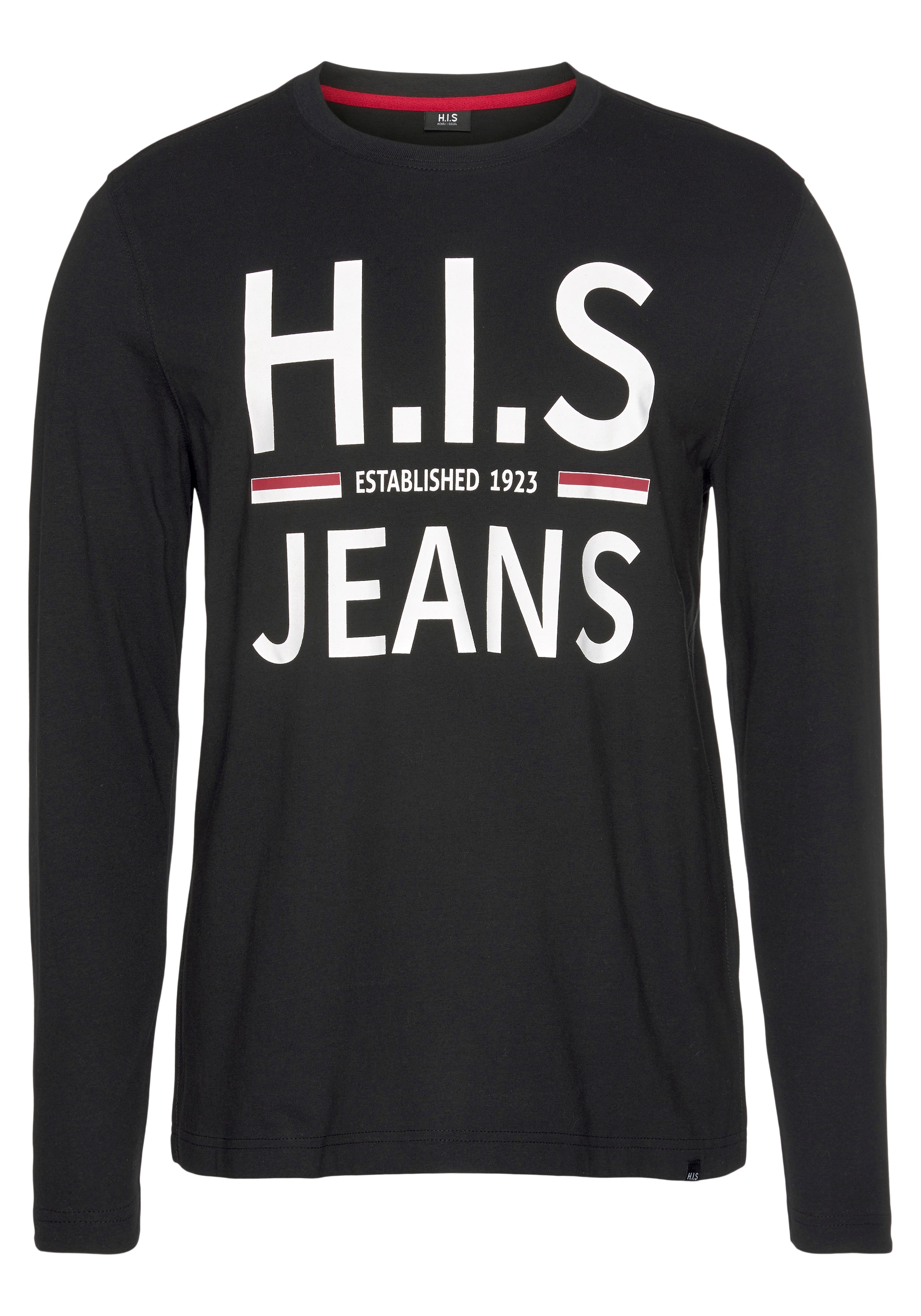 H.I.S Shirt in Black: front