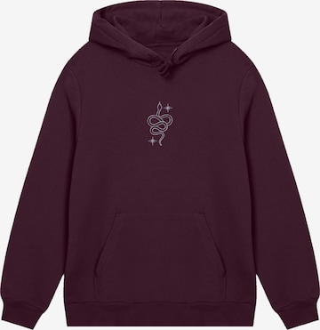 F4NT4STIC Sweatshirt 'Mystical Snake' in Purple: front
