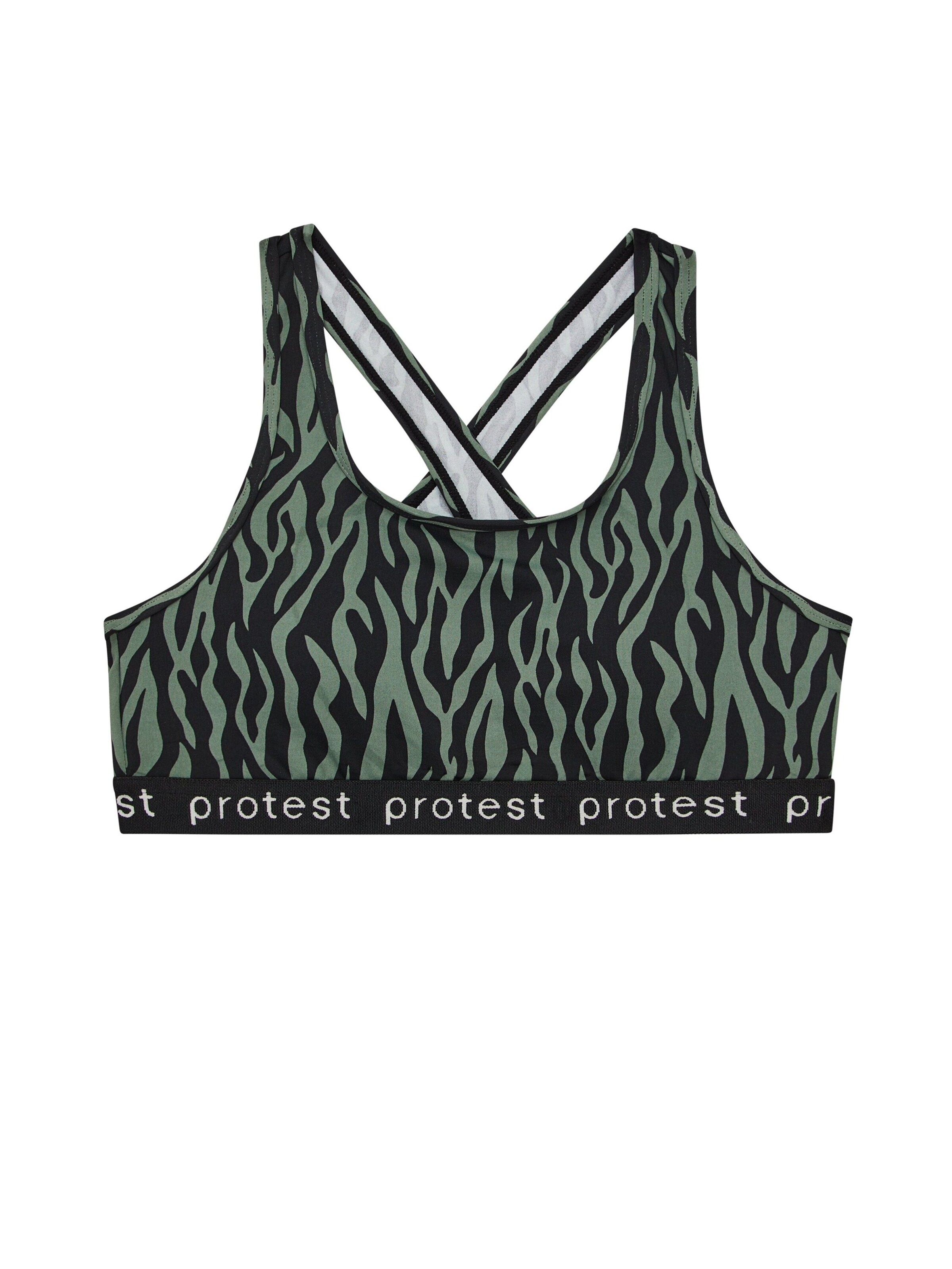 PROTEST Bralette Bikini 'PRTMonica JR' in Green