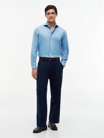 TOMMY HILFIGER Regular Fit Hemd in Blau