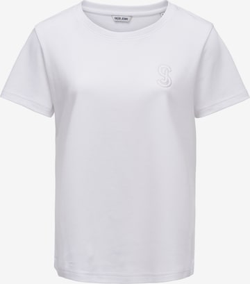 T-shirt Salsa Jeans en blanc : devant