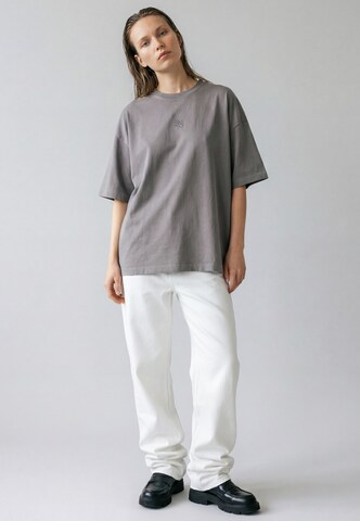 Maglietta di Vertere Berlin in grigio: frontale