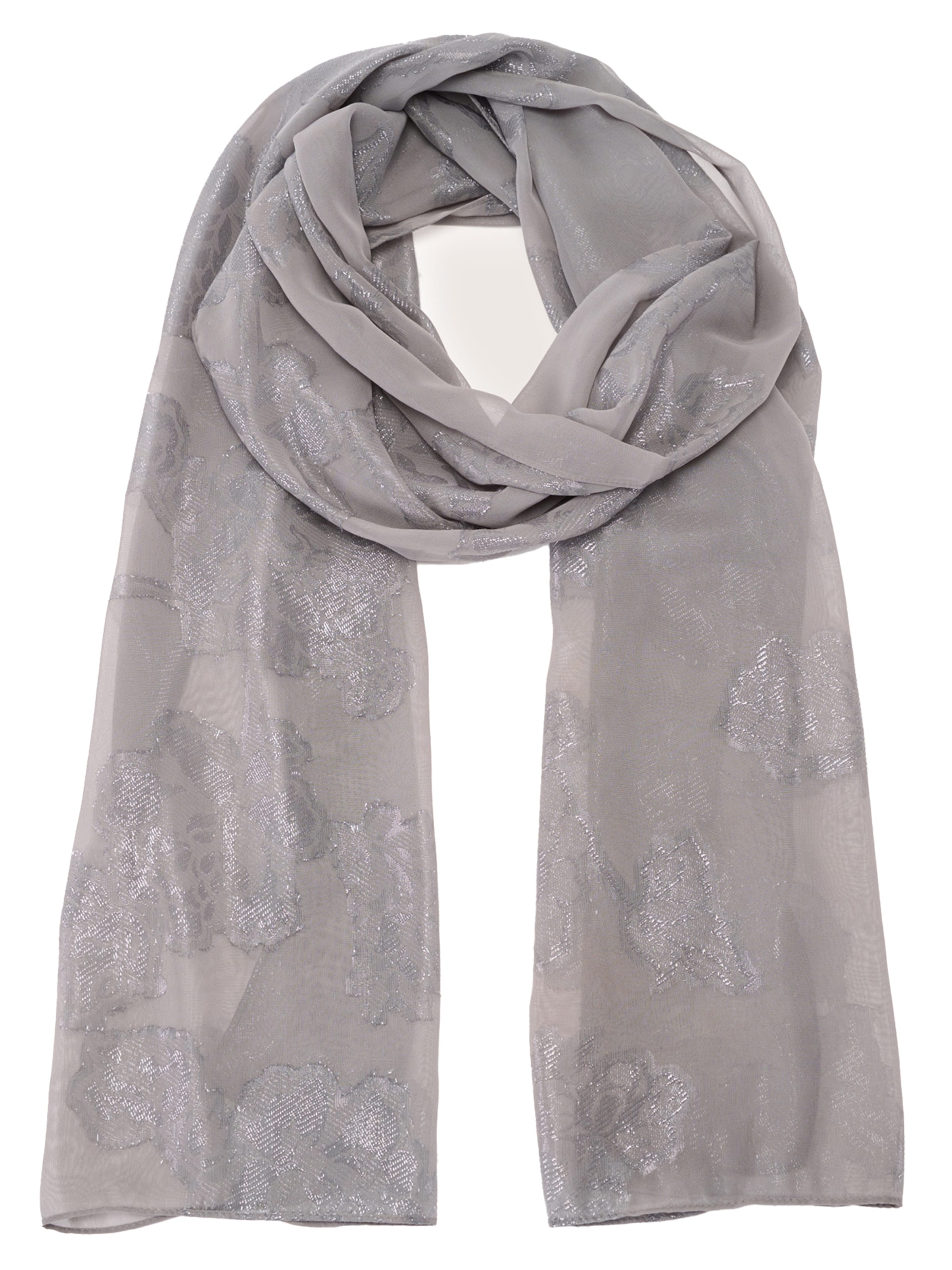 Écharpe Camomilla Italia en gris : devant