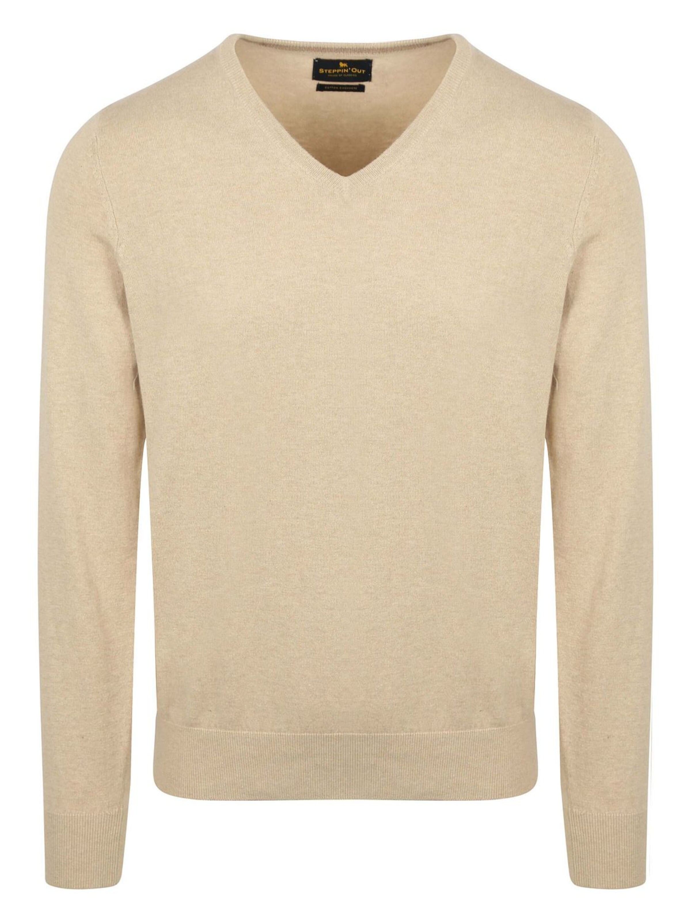 Steppin' out Sweater in Beige: front