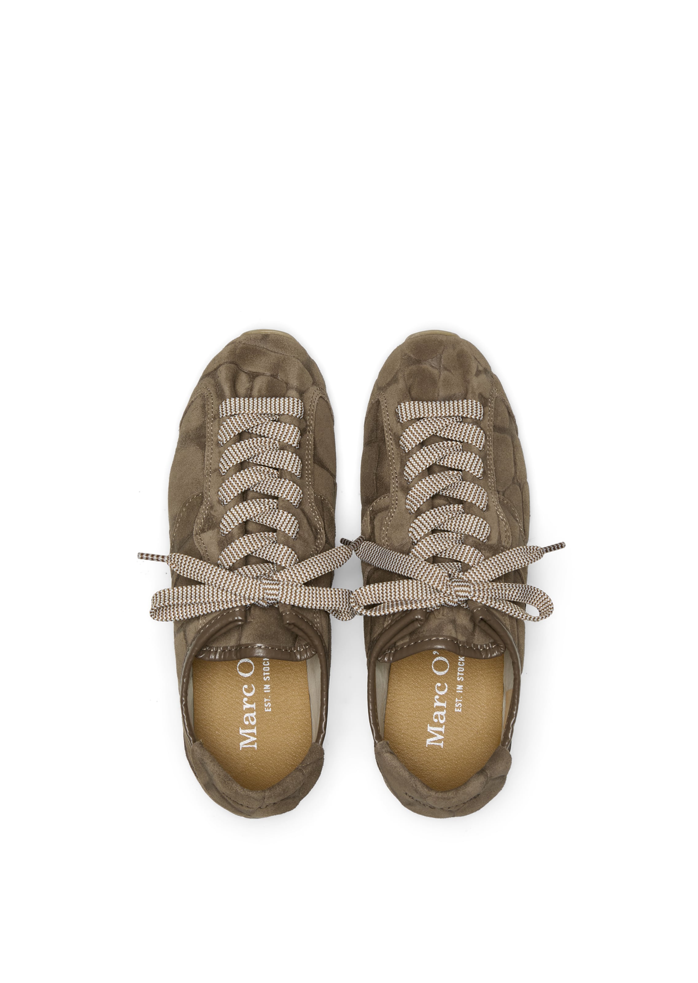 Marc O'Polo Sneakers laag in Bruin