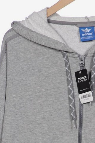 ADIDAS ORIGINALS Sweatshirt & Zip-Up Hoodie in XXL in Grey