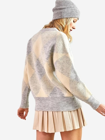Pull-over 'Pullover' Bianco Lucci en gris
