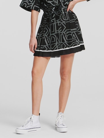 Karl Lagerfeld Skirt in Black: front