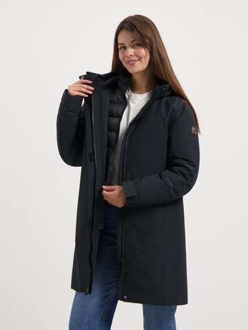 Travelin Outdoorjas 'Ginser' in Zwart