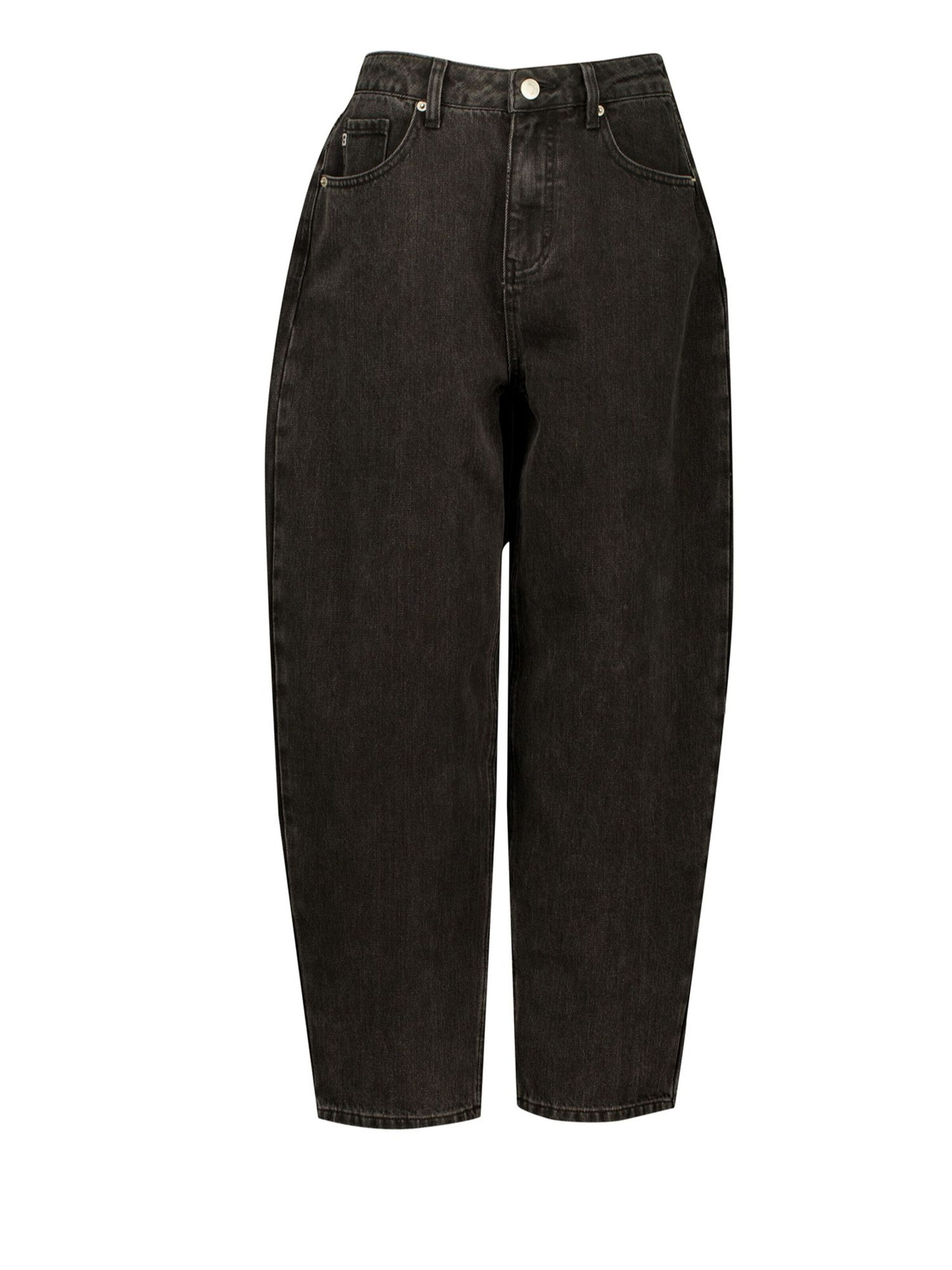 Deeluxe Vat Jeans in Zwart: voorkant