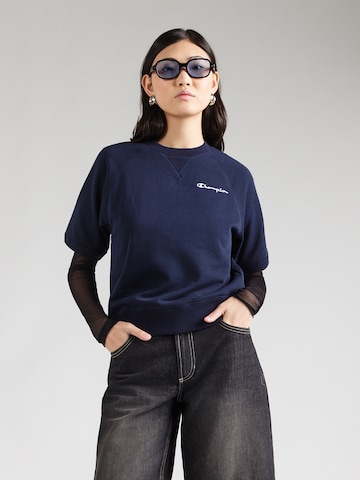 Champion Authentic Athletic Apparel Свитшот в Синий: спереди