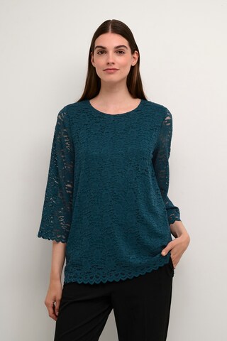 Camicia da donna 'Fika' di Cream in verde: frontale