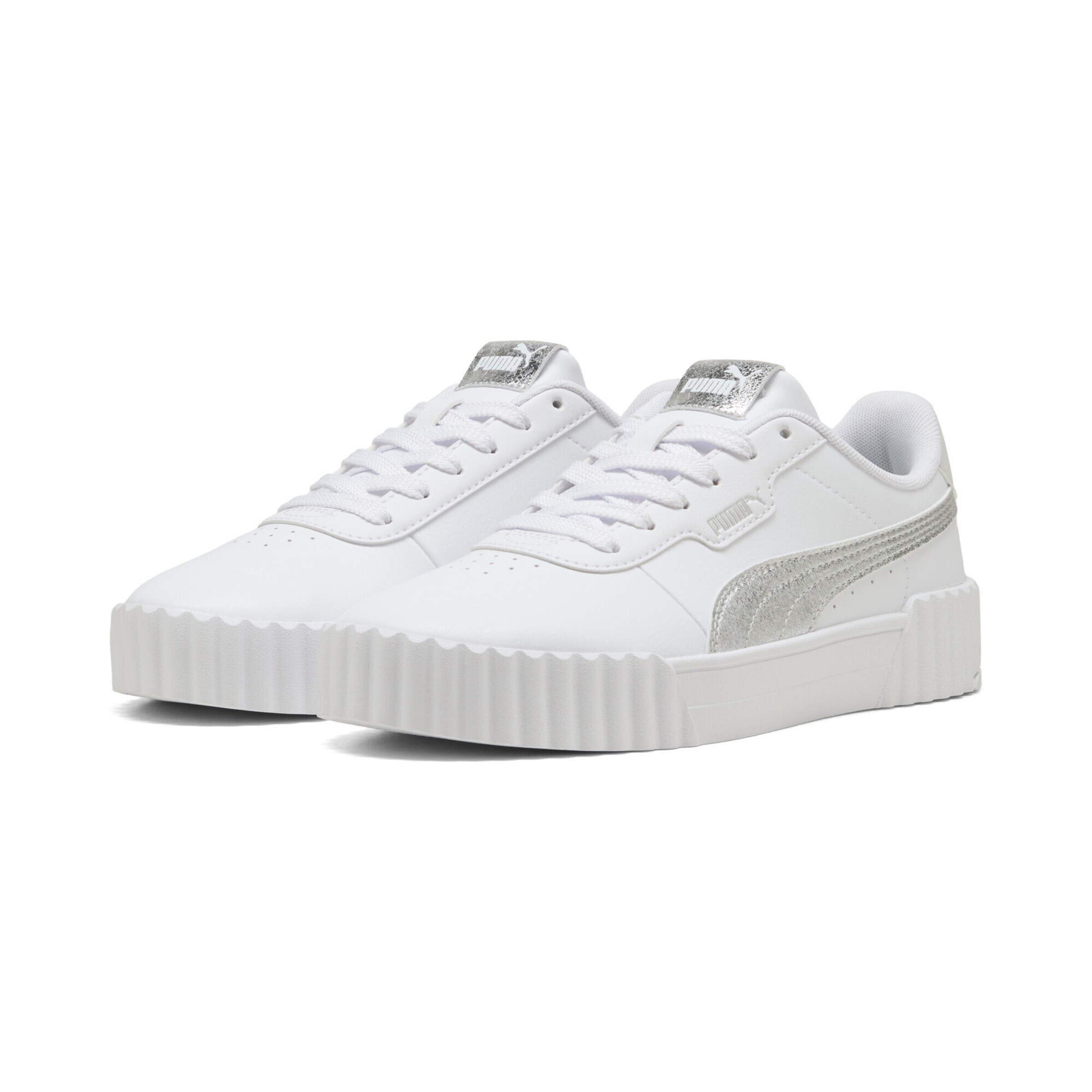 PUMA Platform trainers 'Carina 3.0' in White