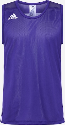 ADIDAS PERFORMANCE Jersey '3G Speed Reversible' in Purple: front